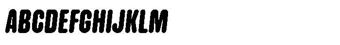 Lokanova Pro Lokanova Routalic Extra Bold Font UPPERCASE