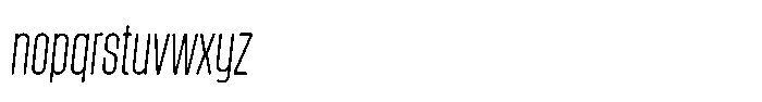 Lokanova Pro Lokanova Routalic Extra Light Font LOWERCASE