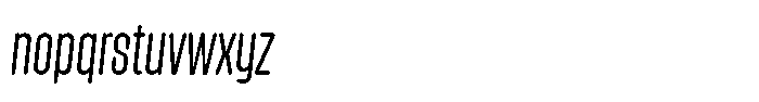 Lokanova Pro Lokanova Routalic Light Font LOWERCASE