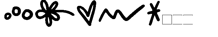 Lolly Pop Mix Font OTHER CHARS