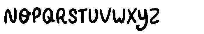 Lolly Pop Regular Font LOWERCASE