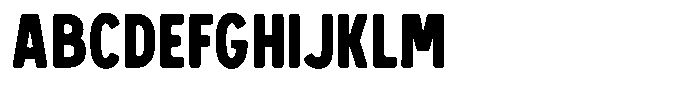 Lomareta Font UPPERCASE