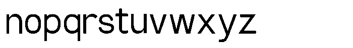 Lomoonic Font LOWERCASE