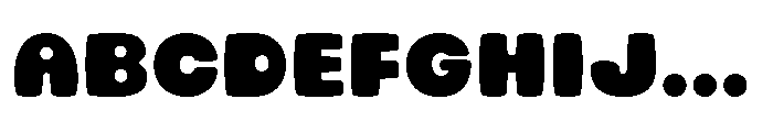 Lompa Font UPPERCASE
