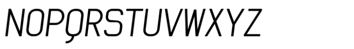 Lonbry Light-Ex Cond-Italic Font UPPERCASE