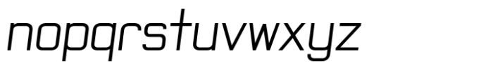 Lonbry Light-Ex Cond-Italic Font LOWERCASE