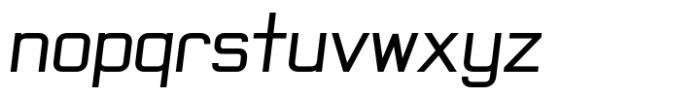 Lonbry Regular-Ex Cond-Italic Font LOWERCASE