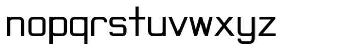 Lonbry Regular-Ex Condensed Font LOWERCASE