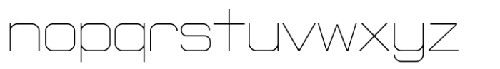 Lonbry Thin-Cond Font LOWERCASE