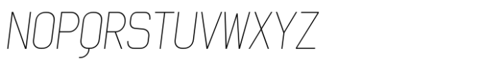 Lonbry Thin-Ex Cond-Italic Font UPPERCASE