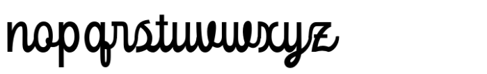 Londers Font LOWERCASE