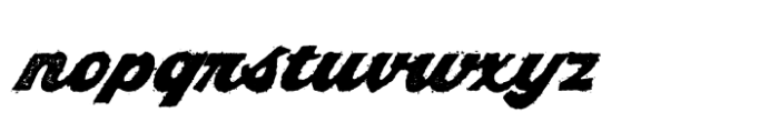 London Script Inked Font LOWERCASE