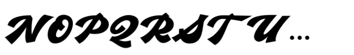 London Script Regular Font UPPERCASE