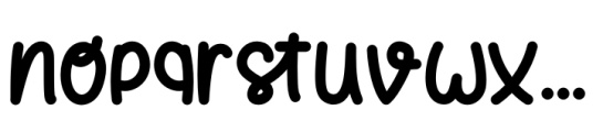 Lonely Girl Regular Font LOWERCASE