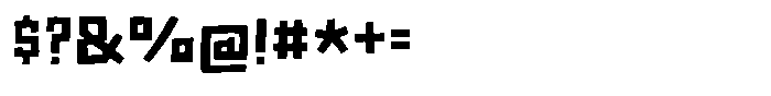 Lonely Shore Regular Font OTHER CHARS