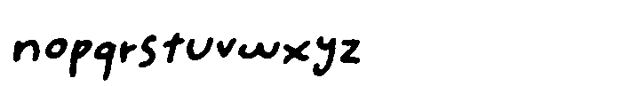 Lonely Street Italic Font LOWERCASE