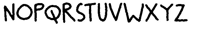 Lonely Street Regular Font UPPERCASE
