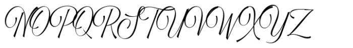 Longblack Font UPPERCASE