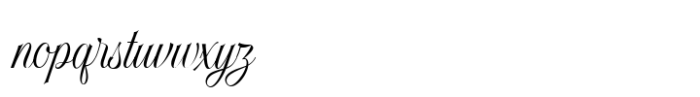 Longblack Font LOWERCASE