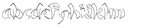 Longfeng He Outline FONT