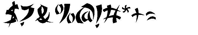 Longfeng He Regular Font OTHER CHARS