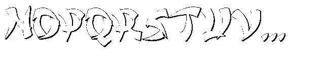 Longfeng He Shadow Font UPPERCASE