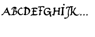Longinus Font UPPERCASE