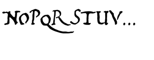 Longinus Font UPPERCASE