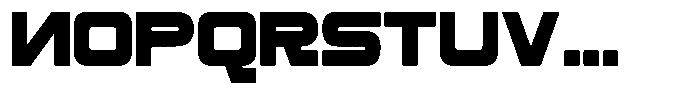 Longs Right Font UPPERCASE