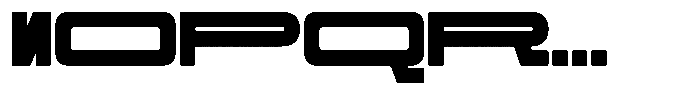 Longs Right Font LOWERCASE