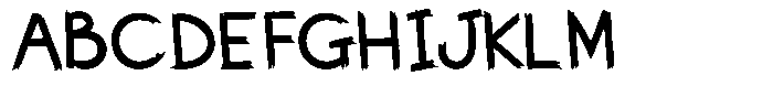 Longshot Regular Font UPPERCASE