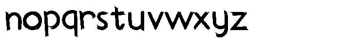 Longshot Regular Font LOWERCASE