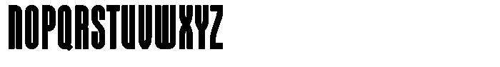 Longslimar Black Font UPPERCASE