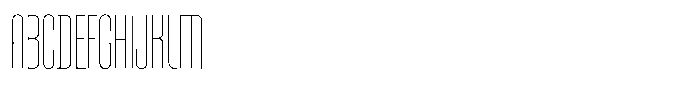 Longslimar Light Font UPPERCASE