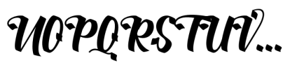 Longtime Font UPPERCASE