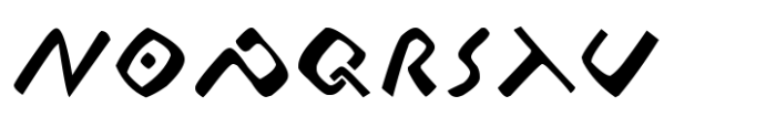 Lontara  Regular Font UPPERCASE