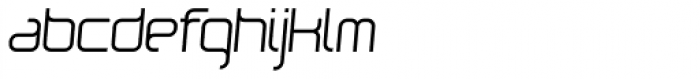 Loop Medium Italic Font LOWERCASE