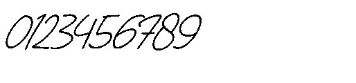 Looseform Pressure Italic Font OTHER CHARS