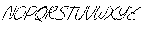 Looseform Pressure Italic Font UPPERCASE