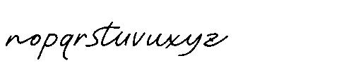 Looseform Pressure Italic Font LOWERCASE