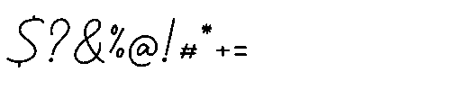 Looseform Pressure Regular Font OTHER CHARS