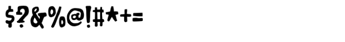 Loppemarked Headline Font OTHER CHARS