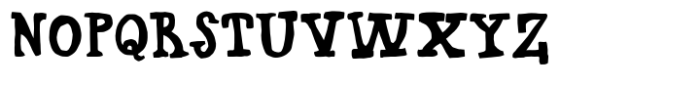 Loppemarked Headline Font UPPERCASE