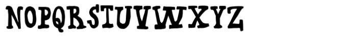 Loppemarked Headline Font LOWERCASE