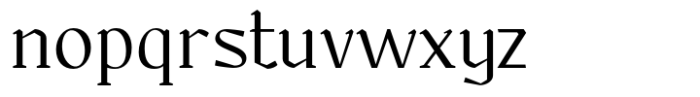 Lordines Regular Font LOWERCASE