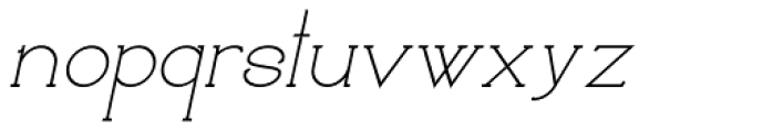 Loreen Bold Italic Font LOWERCASE