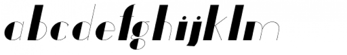Loreen Hollywoodbold Sans Bold Italic Font LOWERCASE