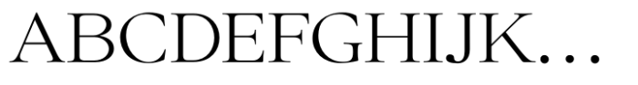 Loren Blake  Serif Font