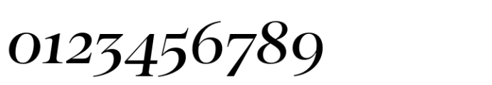 Loretta Display Medium Italic Font OTHER CHARS