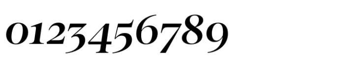 Loretta Display Semi Bold Italic Font OTHER CHARS